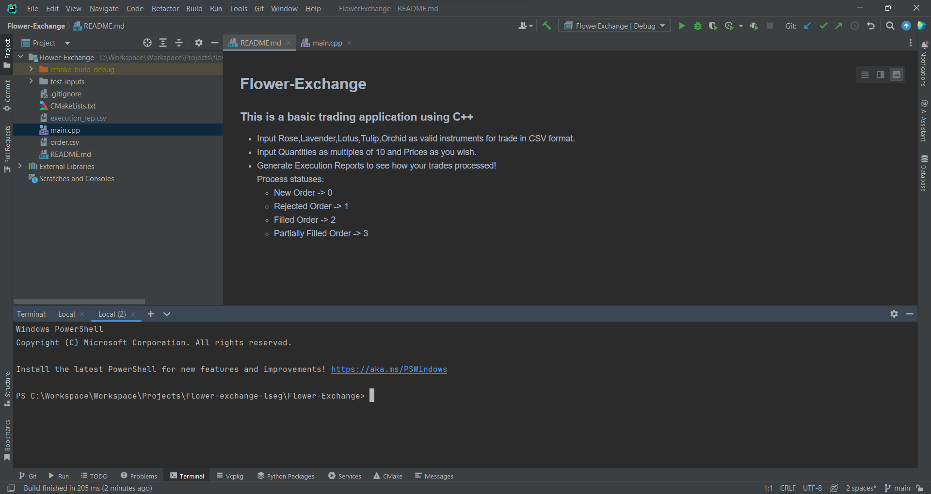 flower exchange ide